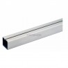 TUBE PROFILE 20X20X1,25MM, L3000MM,POUR TÔLE PERFO, AISI304 BROSSE