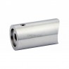 ENTRETOISE TUBE D42,4MM / PLAT - L 55MM,AISI316 BROSSE