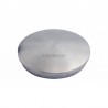 EMBOUT MOLETE, BOMBE, POUR D30X1,5MM,AISI304 BROSSE