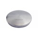 EMBOUT MOLETE, BOMBE, POUR D38,1X1,5MM,AISI304 BROSSE