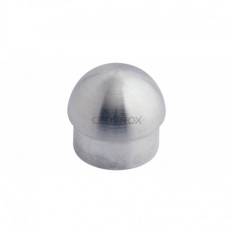 EMBOUT 1/2 SPHERE 60,3 X 2,0 MM,AISI316 BROSSE