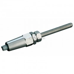 EMBOUT A TIGE POUR CÂBLE 4 MM,AISI316