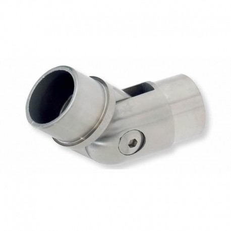 RACCORD ORIENTABLE POUR D48,3X2,0MM,AISI304, BROSSE
