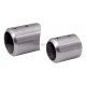 RACCORD POUR TUBE D42,4MM,SUR TUBE D48,3MM , AISI316 BROSSE