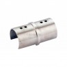 RACCORD POUR TUBE A GORGE,D42,4X1,5MM,AISI316 POLI MIROIR