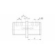 RACCORD POUR TUBE A GORGE,D42,4X1,5MM,AISI316 POLI MIROIR