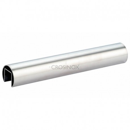 TUBE A GORGE D48,3X1,5MM, AISI304 POLI MIROIR