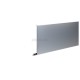 Capot droit 240 mm pour profile en applique / pour integration eclairage LED