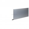 Capot droit 240 mm pour profile en applique / pour integration eclairage LED