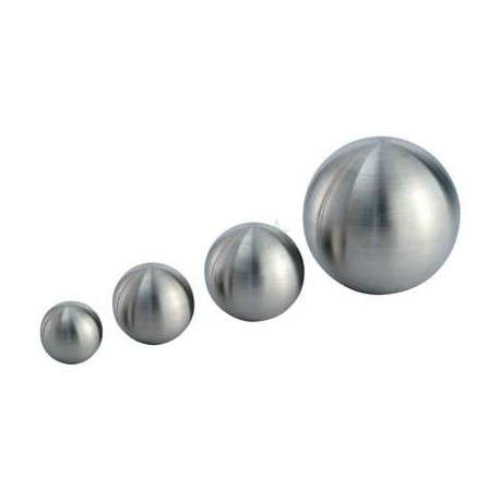 SPHERE CREUSE D100X2,0MM, INSERT M10,AISI304 SATINE