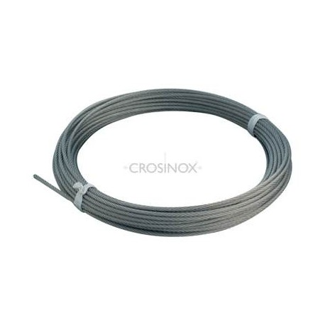 CÂBLE INOX, 5MM, ROULEAU 100M,AISI304