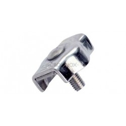 SERRE-CÂBLE SIMPLE 20X25MM, CÂBLE 5MM,FILETE M45 AISI 316 BROSSE