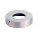 CACHE-PLATINE D76MM, OUVERTURE D15,6MM,EN DEUX PARTIES, AISI316 BROSSE