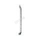 POTEAU A L'ANGLAISE, H1200MM,6 SUPPORTS DE LISSES, AISI304 BROSSE