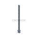 POTEAU DE GARDE-CORPS D40 X 2,0 MM,AISI304 6X TROU DEBOUCH. D10,2M