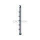 POTEAU DE GARDE-CORPS D42,4 X 2,0 MM,AISI304, MONTAGE RAMPE 5XSUPPORTS