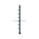 POTEAU DE GARDE-CORPS D42,4 X 2,0 MM,AISI 304 MONTAGE RAMPE 6XSUPPORTS