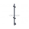 POTEAU DE GARDE-CORPS D42,4 X 2,0 MM,AISI304 AVANCE, 4 PINCES A VERR