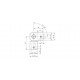 RACCORD ARTICULE 12,2X12,2 MM,AISI304 BROSSE