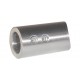 SUPPORT DE LISSE D12,2MM SUR TUBE D26,9MM,L30 MM, AISI304 BROSSE