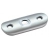 PLATINE POUR TUBE D48,3MM,AISI304 BROSSE